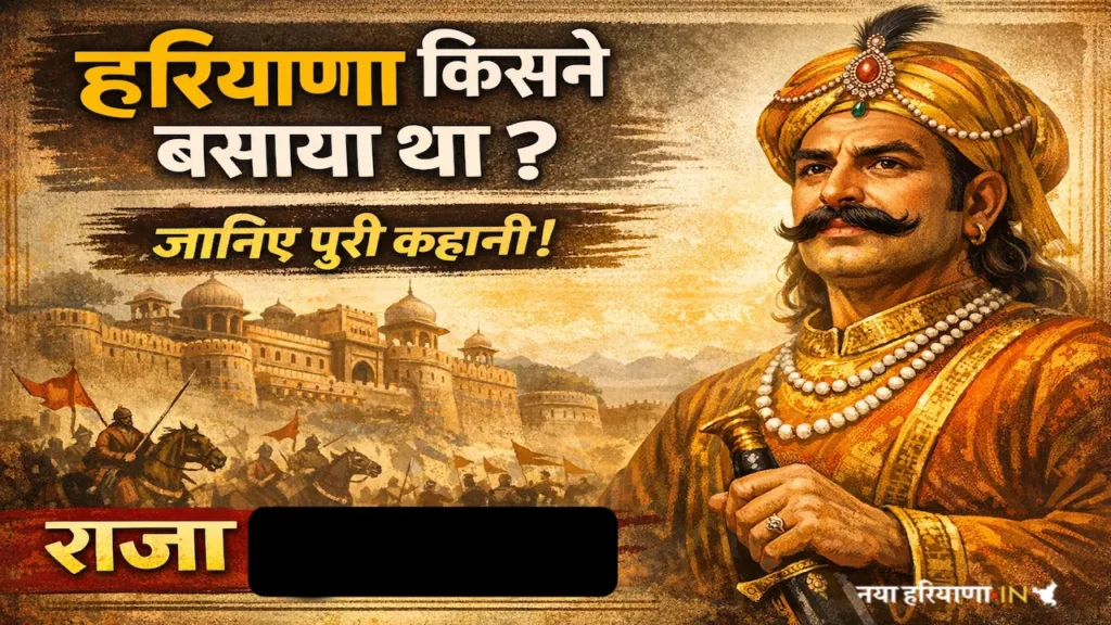 हरियाणा किसने बसाया था?