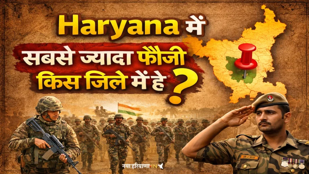 हरियाणा में सबसे ज्यादा फौजी किस जिले में हैं