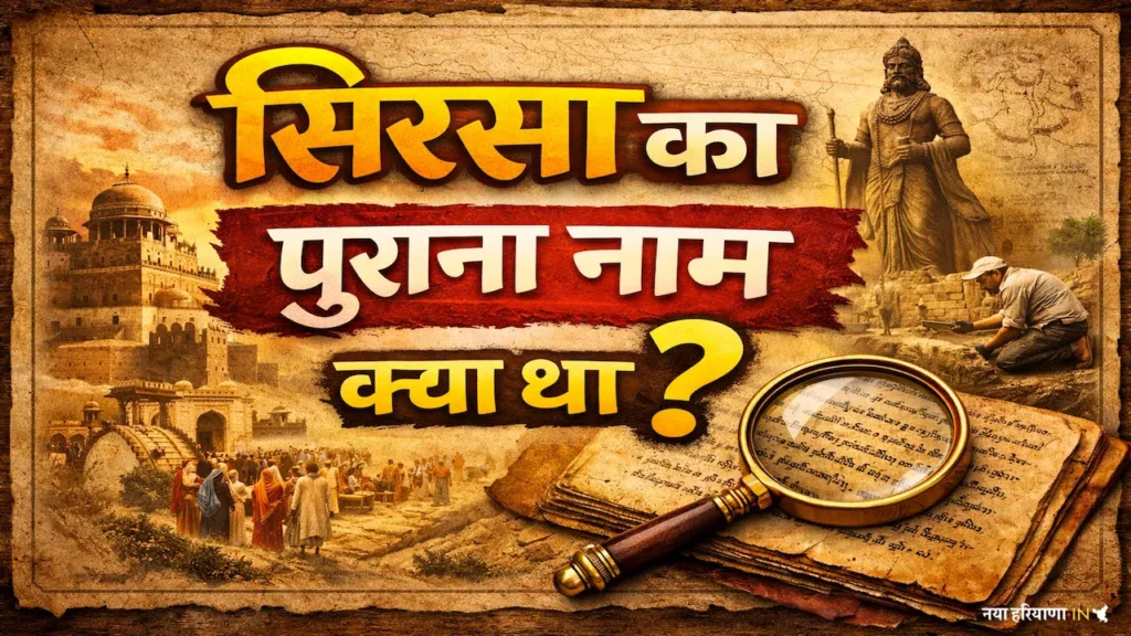 सिरसा का पुराना नाम